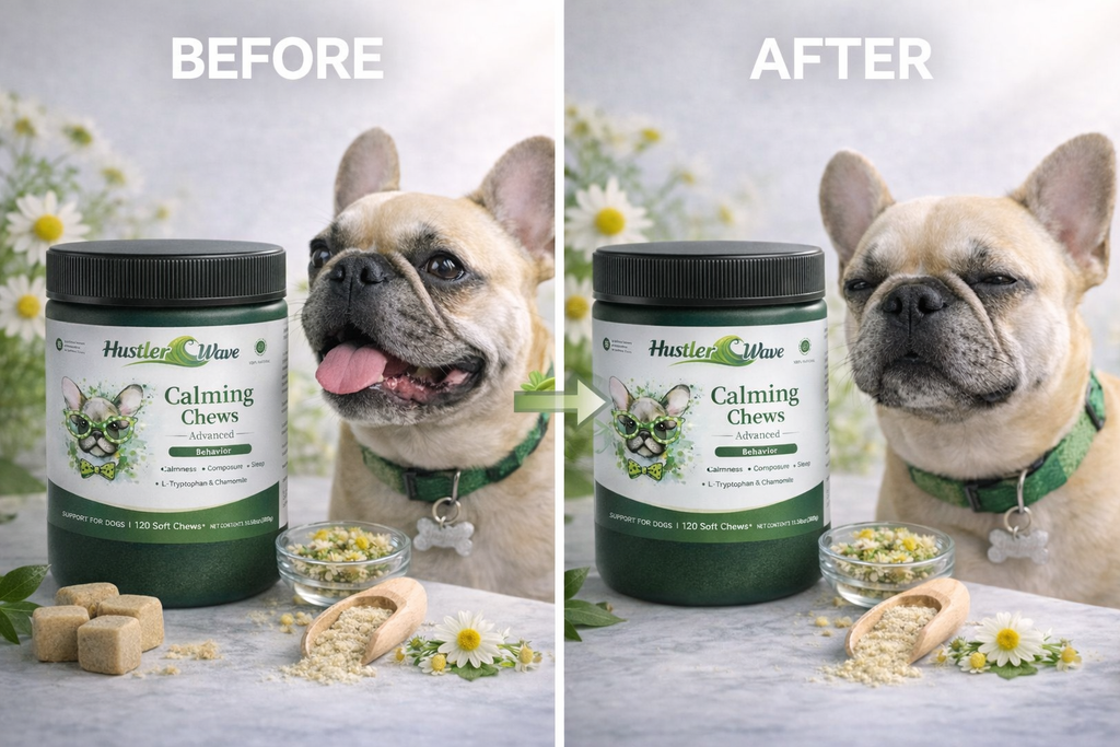 Dog calming treats - Stop Anxiety & Barking Fast🐶